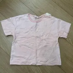 ベビー Tシャツ ピンク 半袖 夏服 キッズ 子供服 春服 シンプル トップス