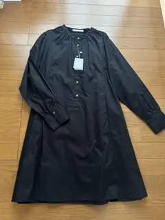 新品⭐︎スピック＆スパン シアーシャツ バンドカラーシャツ 