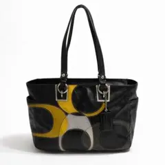 COACH トートバッグ レザー ブラック