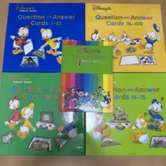 Disney World of English Q&Aカード - メルカリ