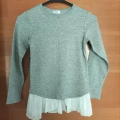 『新品』Otonato グレー 長袖カットソー 140