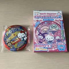サンリオ キラキラBIG缶バッジ2 キティ