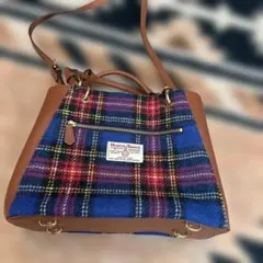 ハリスツイード　サマンサタバサコラボ2wayショルダーバッグ