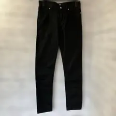【H&M 】メンズ　ブラックスキニーパンツ　SLIM FIT 27inch