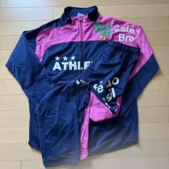 美品 ATHLETA アスレタ ジャージ＆パンツ 上下セット ネイビー Ｌ
