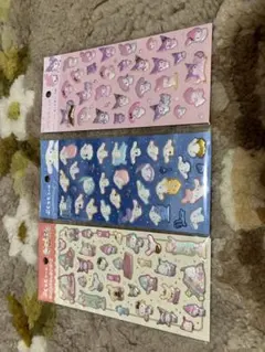 ぷくっとシールサンリオキャラクター 3枚セット