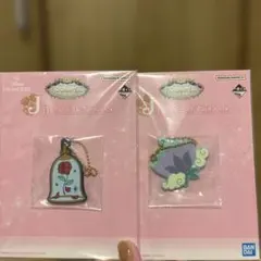 一番くじ ディズニープリンセス ラバーコレクション 2種セット
