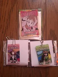 ヒロアカ　お茶子　梅雨　パッケージ風キーチェーン　ステータスカード　ジャンフェス