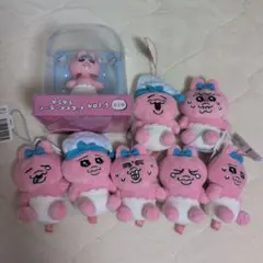 おぱんちゅうさぎ　むにゃすやマスコット7種、ゆらゆらマスコット