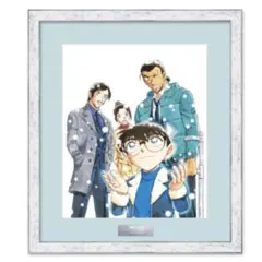 名探偵コナン キャラクターアート 複製原画 2枚セット 名探偵コナン』”復刻”複製原稿セット : サンデープレミアム
