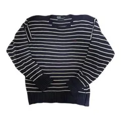 ポロラルフローレン　ボーダーコットンニット