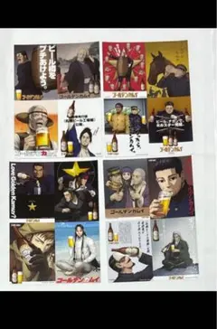 ゴールデンカムイ展 全巻 ピンズ セット ゴールデンカムイ 額装付き