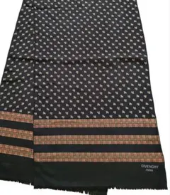 GIVENCHY　ジバンシー　シルク　ロングスカーフ　フランス製