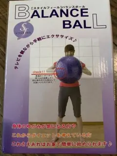 【新品未使用】STYLE FEEL バランスボール L