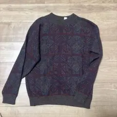 90s USA製 総柄ニット XL vintage レトロ 古着 - メルカリ