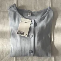 H&M ポインテルジャージーカーディガン ライトブルー 水色 ウィッシュコアのサムネイル