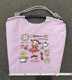 Ball&Chainボールアンドチェーン　エコバッグ M 不二家 パープル