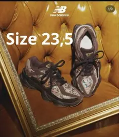 New Balance メリージェーン23センチブラウン茶色US5