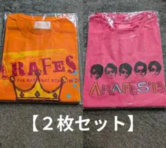 嵐　アラフェス　2012&2013 Tシャツ　２枚セット
