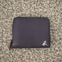 agnes b. 二つ折り財布 ブラックのサムネイル