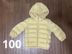 UNIQLO ライトウォームパデットパーカー　中綿ジャケット100cm