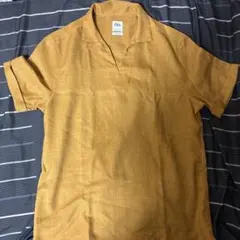 ZARA マスタード 半袖シャツ