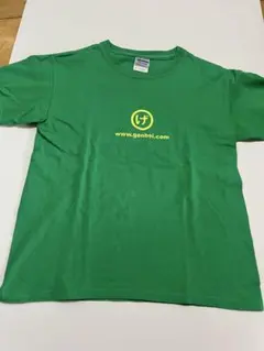 GILDAN 半袖Tシャツ グリーン ロゴ入りのサムネイル