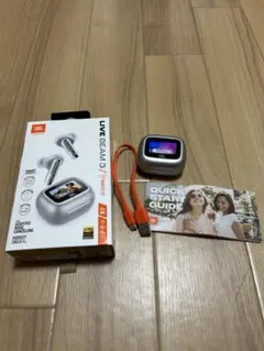 JBL LIVE BEAM 3 ワイヤレスイヤホン ホワイト