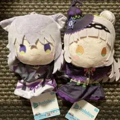 ホロライブプロダクション パペットぬいぐるみ 猫又おかゆ 紫咲シオン 2点セット