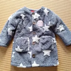 ベビードール　フリース 星柄 アウター 90cm