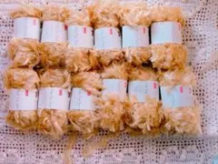 【完売品！】Fake Fur Yarn レオゴールド 12玉セット