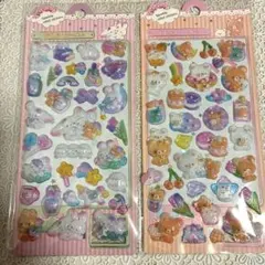 ぷくぷくシール　ぷっくり　3D セット