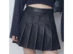 EMODA ヴィンテージライクプリーツミニスカート
