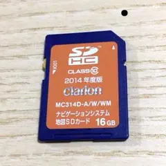 日産純正ナビMC314D-A/W/WM SDカード　2017年のサムネイル