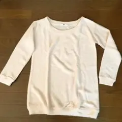 ユニクロ　ピンクニット　ロングニット　秋　冬