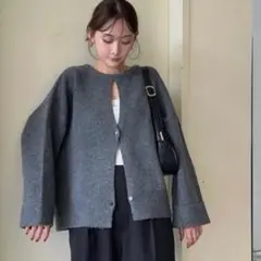 ●Avail コラボ 2way ニットブルオーバー●