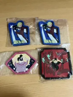 ワンピース　ラバーコースター4個セット　1番くじ