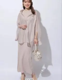 Apweiser-riche シャツSETマーメイドワンピース