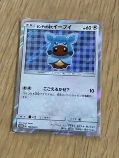 ポケカ　ポンチョを着たイーブイ　グレイシア ポンチョを着たイーブイ (グレイシア) (未開封) 143/SM-P｜ポケカ
