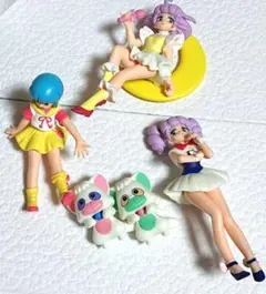 【魔法の天使 クリィミーマミ】デスクトップクリィミーマミ 4点