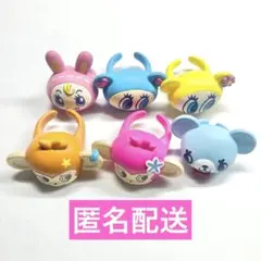 ガチャ ナルミヤキャラクターズ ぷくっとリング 6点セット