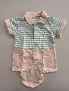 ストライプロンパース サイズ60