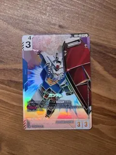 ガンダムカードゲーム　ガンダム GD01-001 LR++