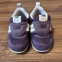 New Balance 313 パープル ベビーシューズ 13cm