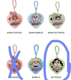 ポップマート CRYBABY × パワーパフガールズ カードホルダー