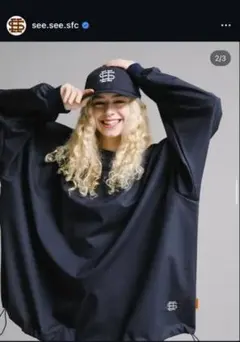 SEE SEE x NEWERA 950 CAP シーシー　ニューエ　ネイビーのサムネイル