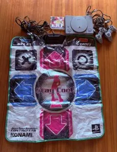 PlayStation本体　ダンスダンスレボリューション専用コントローラ＆ソフト