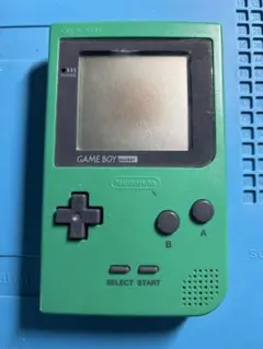 GAME BOY pocket 緑色 本体　【ジャンク品】