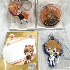 AJ☆ うたプリ　神宮寺レン　アクキー　ストラップ　ミニ付箋　アクリルバッジ