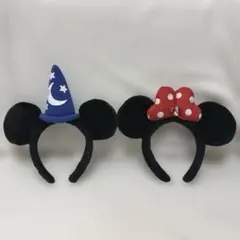 ミキミニ　ミッキー　ミニー　カチューシャ　東京ディズニーリゾート　2個セット